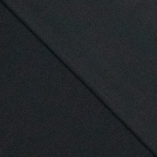 Viskose Twill Webware - Cupro Touch - uni -  schwarz